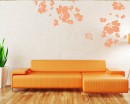 Flowers Blossom Decals Modern Wall Art